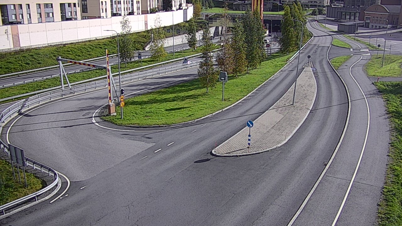 Kelikamerat Kuva Tie 12 Tampere, Rantatunnelin ramppi, länsi, Tampere, Pirkanmaa