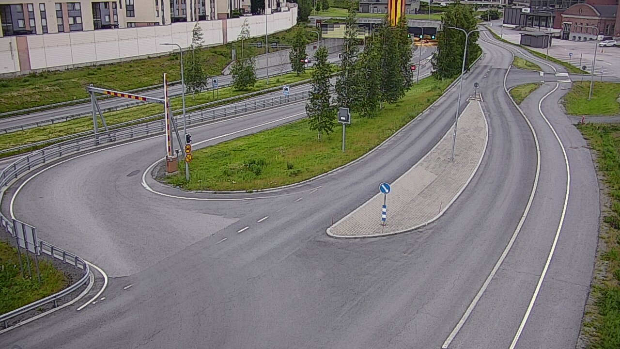 Kelikamerat Kuva Tie 12 Tampere, Rantatunnelin ramppi, länsi, Tampere, Pirkanmaa