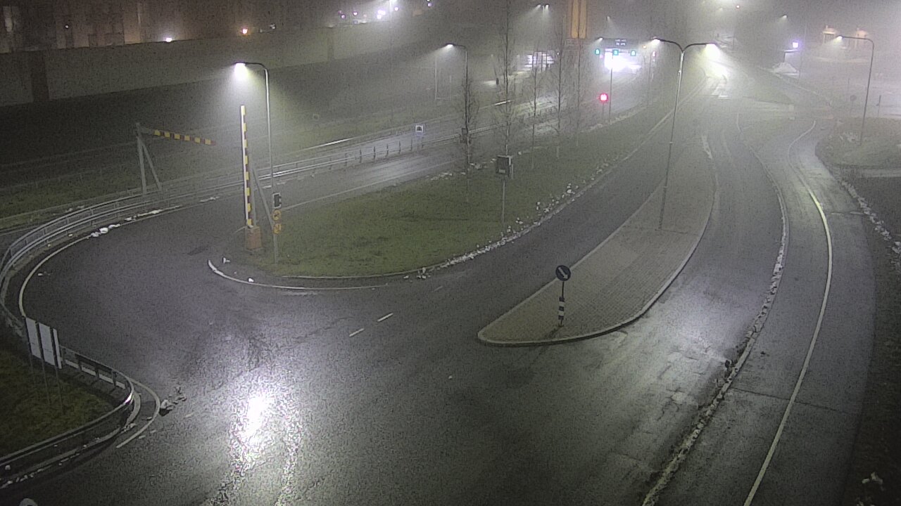 Weather Camera Image Väg 12 Tammerfors, Rantatunneli ramppi, väst, Tampere, Pirkanmaa