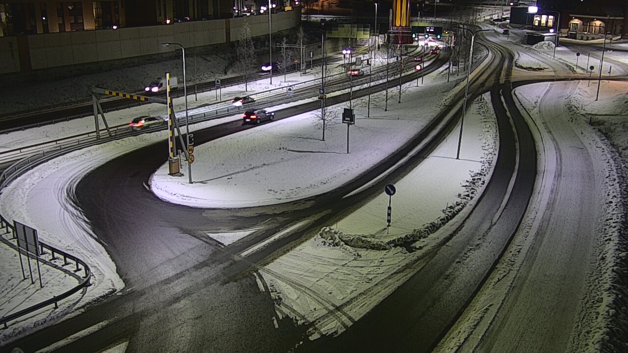 Kelikamerat Kuva Tie 12 Tampere, Rantatunnelin ramppi, länsi, Tampere, Pirkanmaa