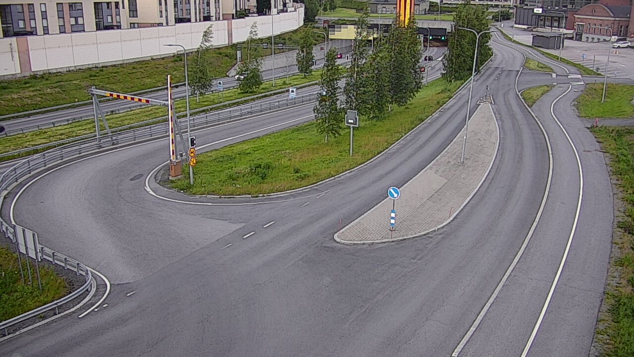 Kelikamerat Kuva Tie 12 Tampere, Rantatunnelin ramppi, länsi, Tampere, Pirkanmaa