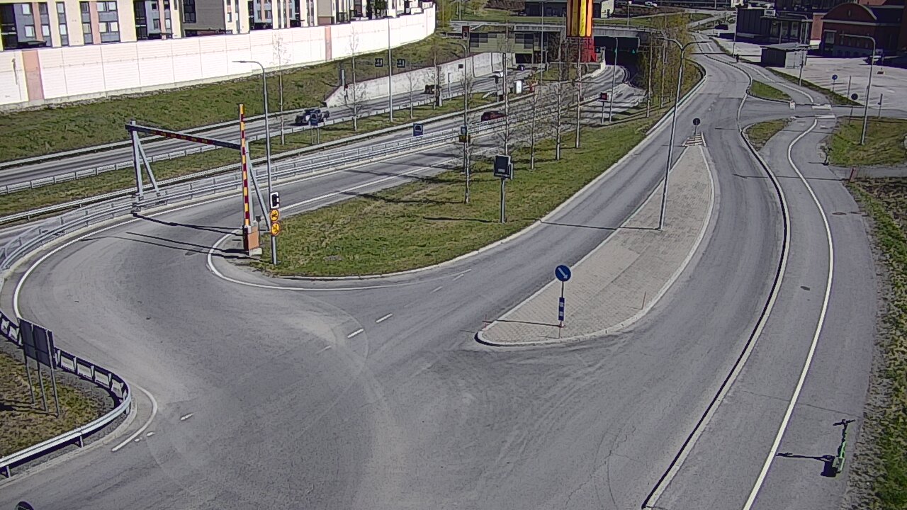 Weather Camera Image Road 12 Tampere, Rantatunnelin ramppi, west, Tampere, Pirkanmaa