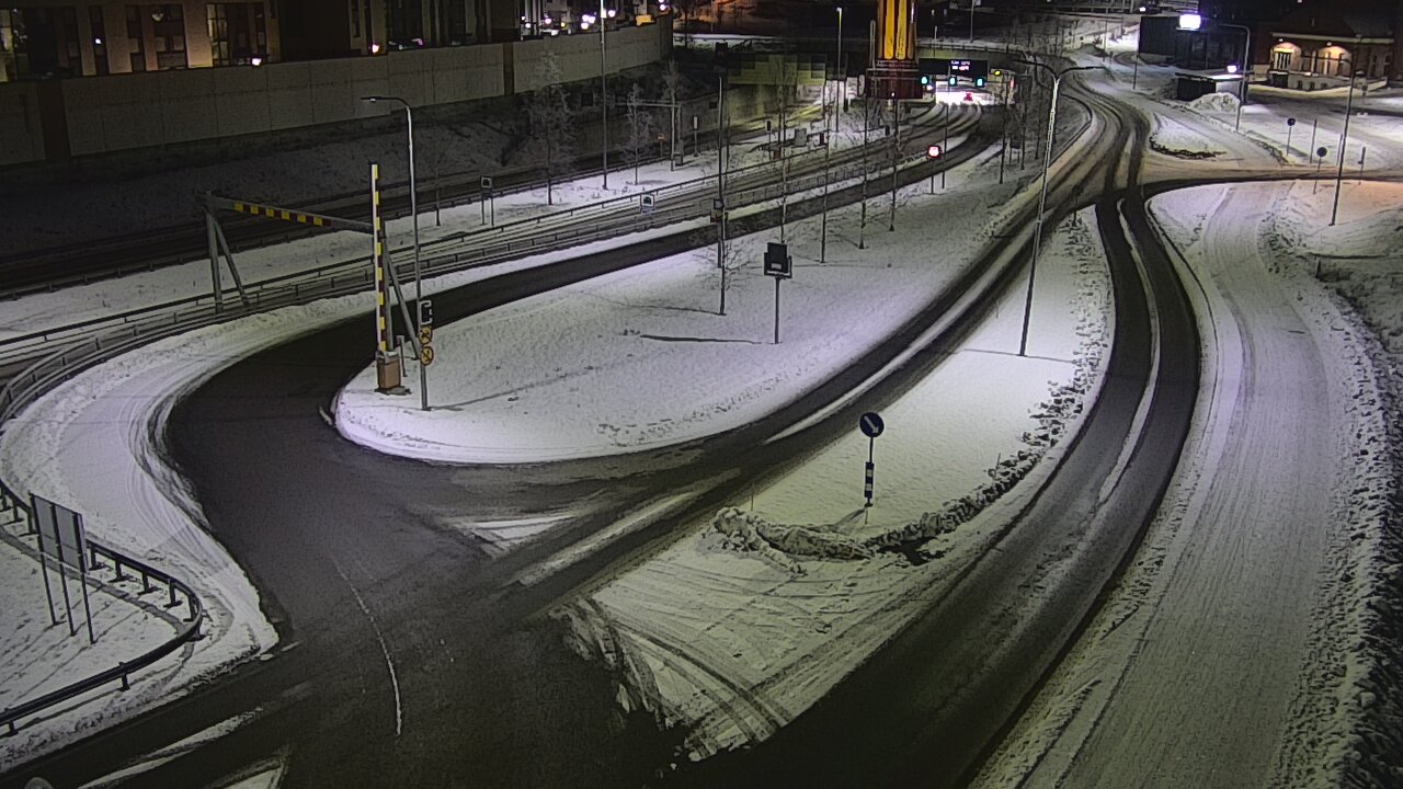 Weather Camera Image Väg 12 Tammerfors, Rantatunneli ramppi, väst, Tampere, Pirkanmaa