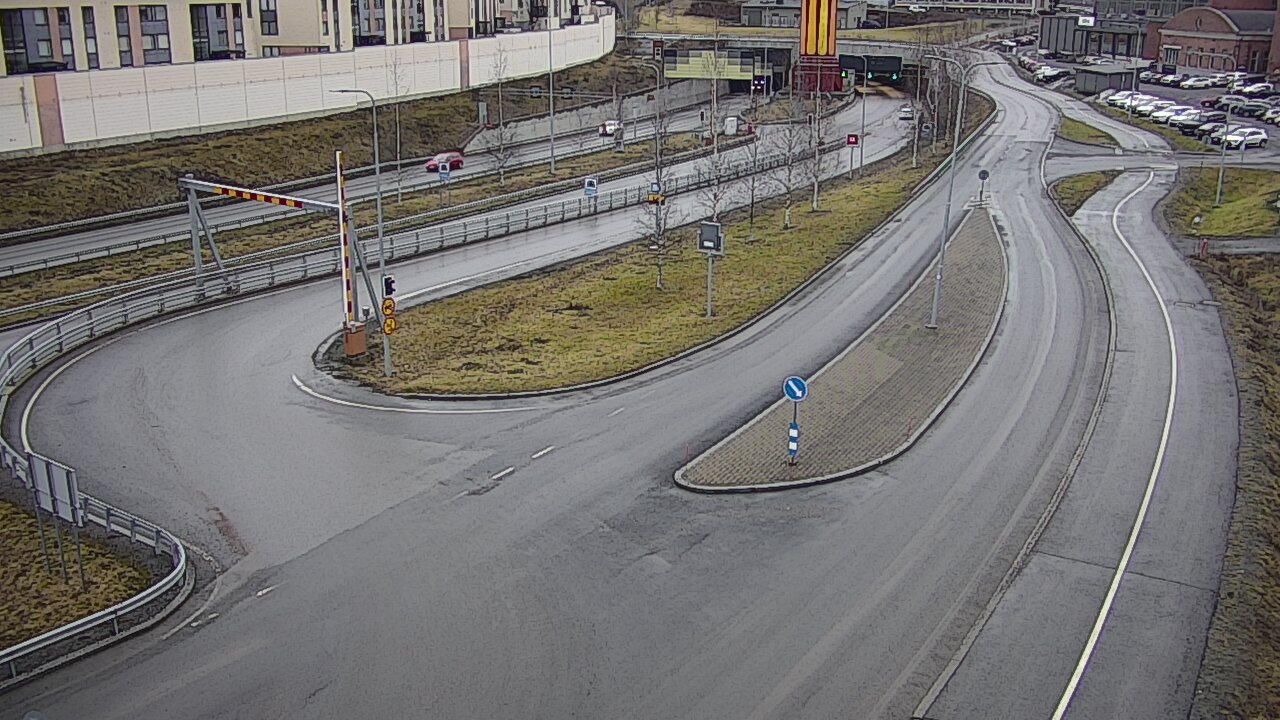 Kelikamerat Kuva Tie 12 Tampere, Rantatunnelin ramppi, länsi, Tampere, Pirkanmaa