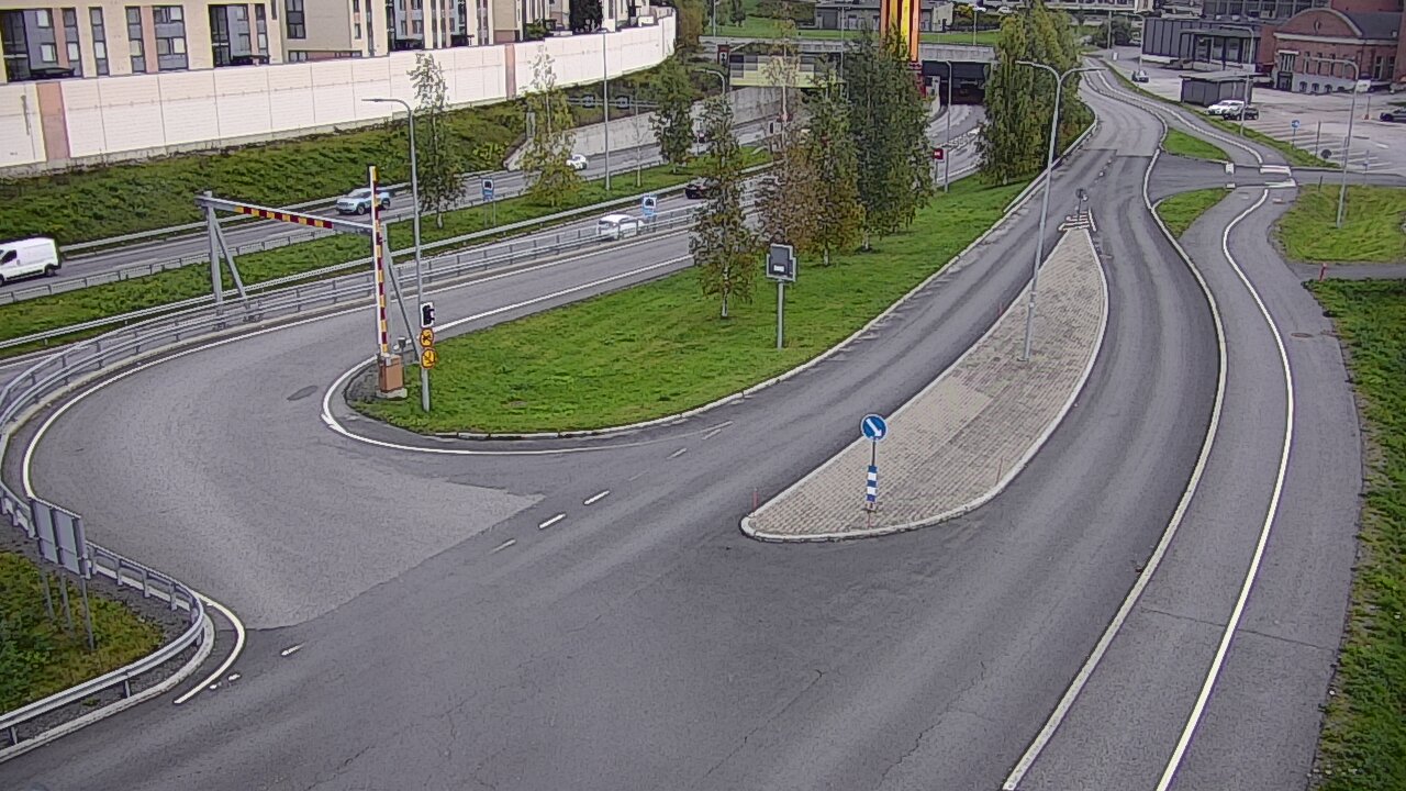 Kelikamerat Kuva Tie 12 Tampere, Rantatunnelin ramppi, länsi, Tampere, Pirkanmaa