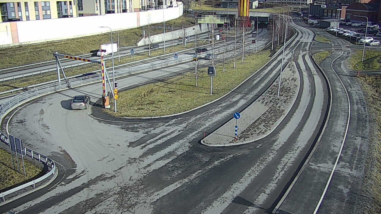 Kelikamerat Kuva Tie 12 Tampere, Rantatunnelin ramppi, länsi, Tampere, Pirkanmaa