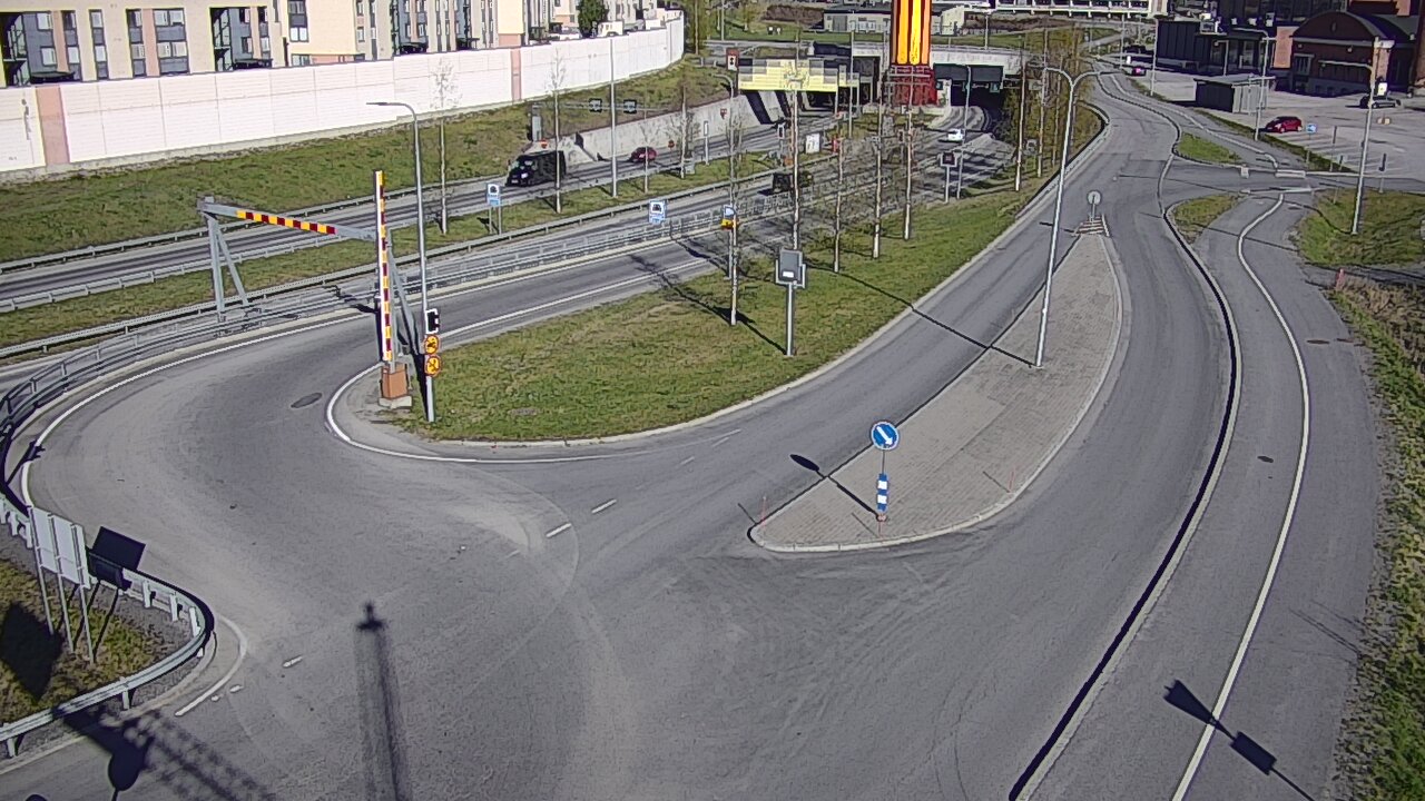 Weather Camera Image Road 12 Tampere, Rantatunnelin ramppi, west, Tampere, Pirkanmaa