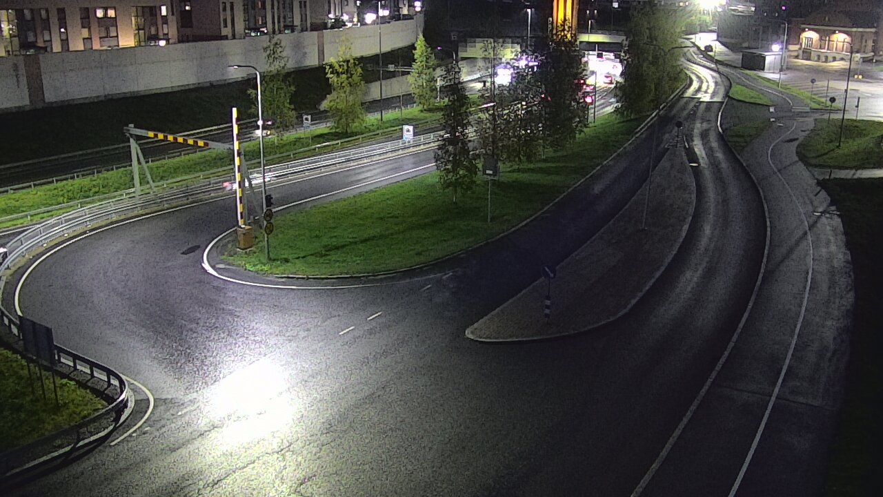 Weather Camera Image Väg 12 Tammerfors, Rantatunneli ramppi, väst, Tampere, Pirkanmaa