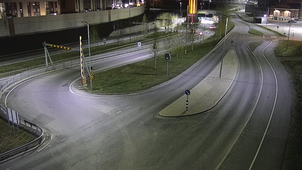 Weather Camera Image Road 12 Tampere, Rantatunnelin ramppi, west, Tampere, Pirkanmaa
