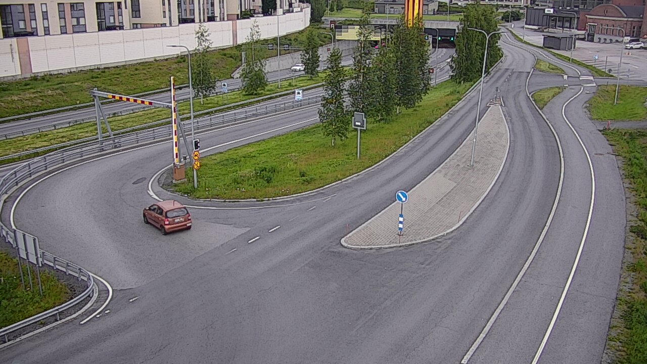 Kelikamerat Kuva Tie 12 Tampere, Rantatunnelin ramppi, länsi, Tampere, Pirkanmaa