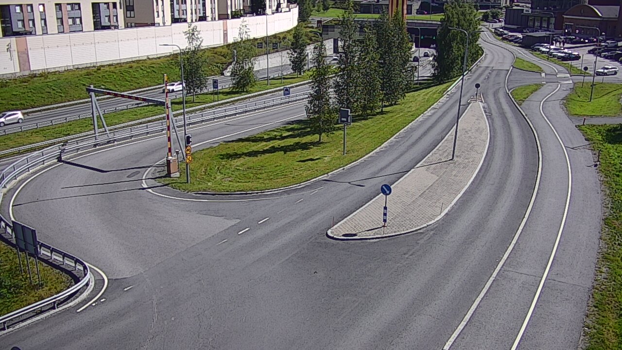Kelikamerat Kuva Tie 12 Tampere, Rantatunnelin ramppi, länsi, Tampere, Pirkanmaa