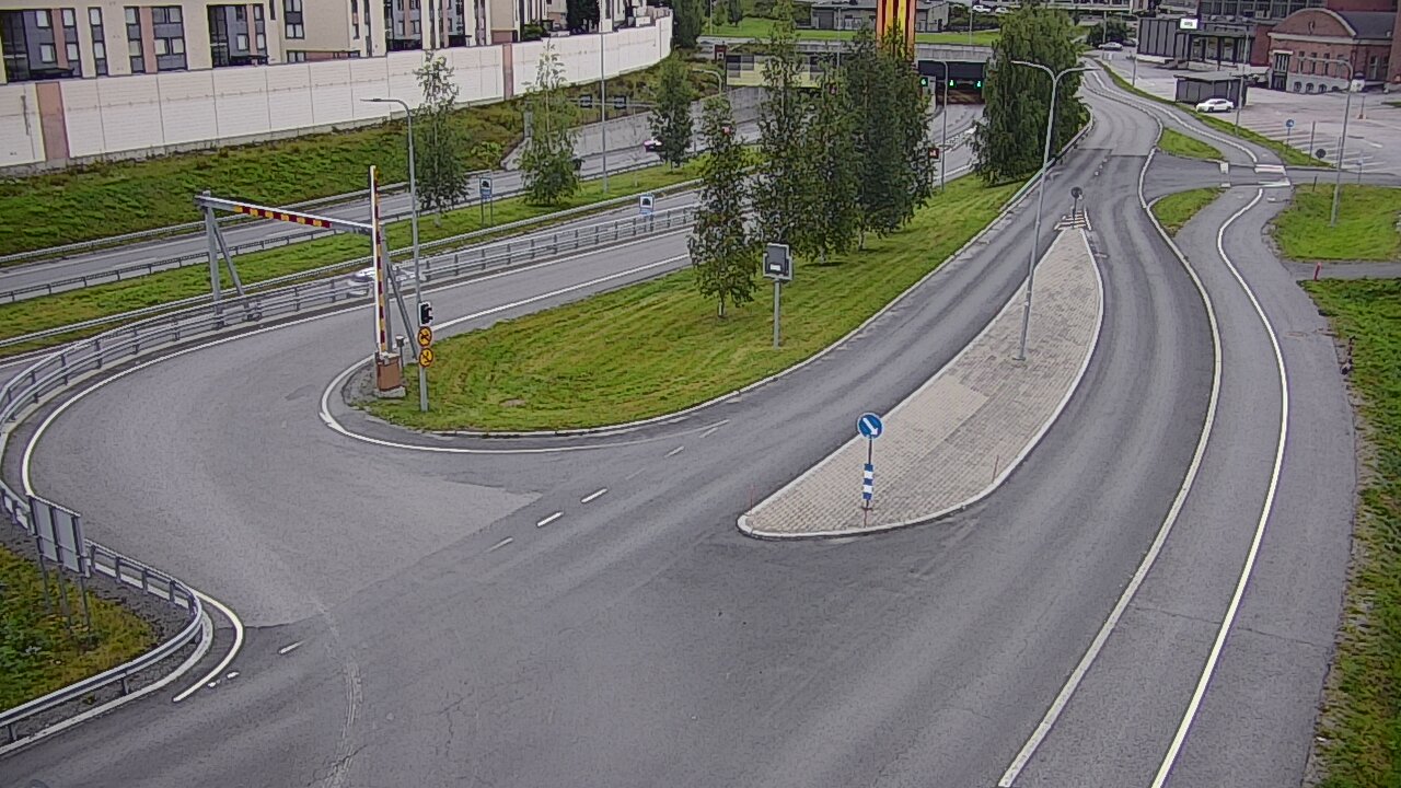 Weather Camera Image Väg 12 Tammerfors, Rantatunneli ramppi, väst, Tampere, Pirkanmaa