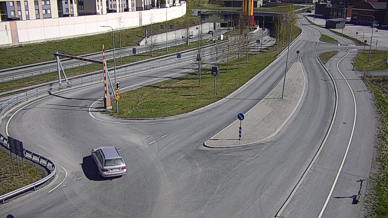 Weather Camera Image Road 12 Tampere, Rantatunnelin ramppi, west, Tampere, Pirkanmaa