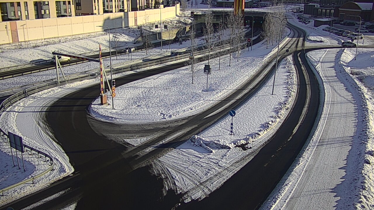 Kelikamerat Kuva Tie 12 Tampere, Rantatunnelin ramppi, länsi, Tampere, Pirkanmaa