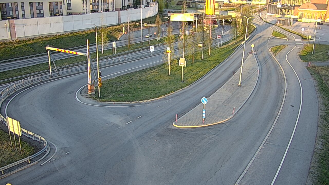 Weather Camera Image Road 12 Tampere, Rantatunnelin ramppi, west, Tampere, Pirkanmaa