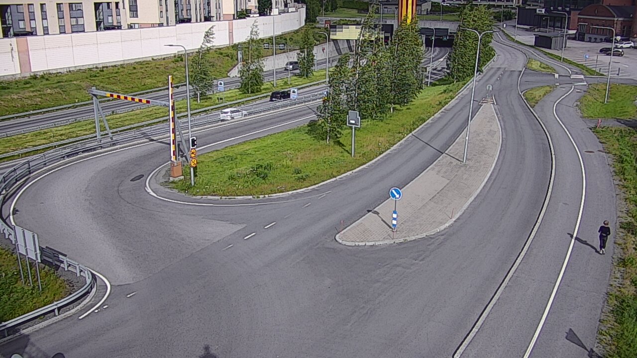 Weather Camera Image Väg 12 Tammerfors, Rantatunneli ramppi, väst, Tampere, Pirkanmaa
