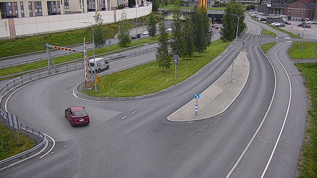 Weather Camera Image Väg 12 Tammerfors, Rantatunneli ramppi, väst, Tampere, Pirkanmaa