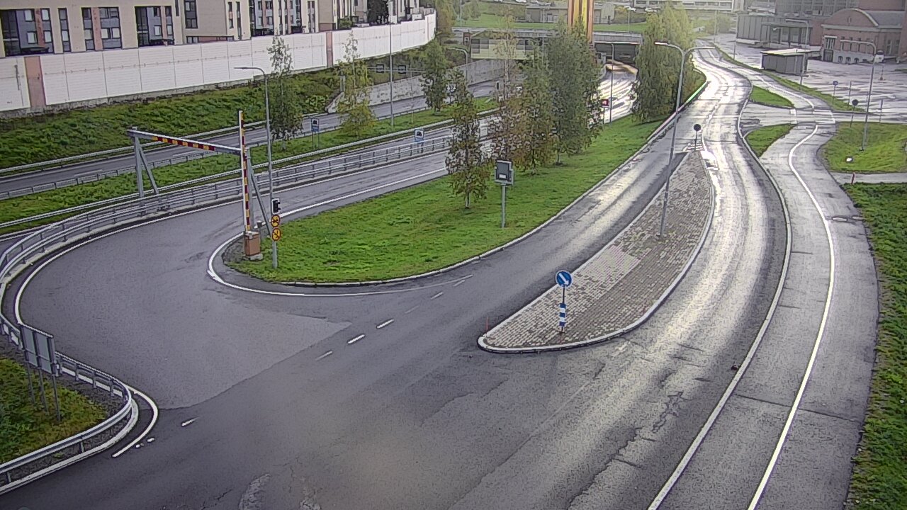 Weather Camera Image Väg 12 Tammerfors, Rantatunneli ramppi, väst, Tampere, Pirkanmaa