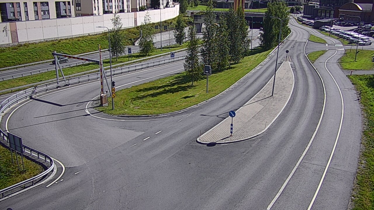 Kelikamerat Kuva Tie 12 Tampere, Rantatunnelin ramppi, länsi, Tampere, Pirkanmaa