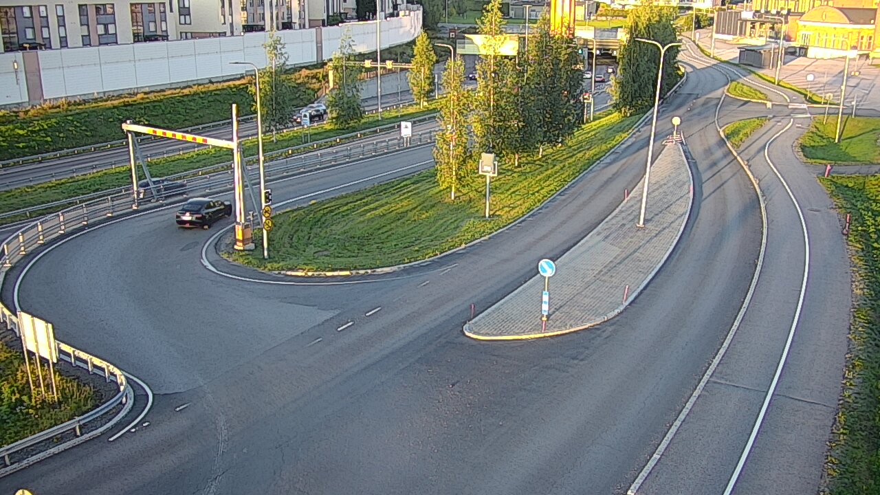 Kelikamerat Kuva Tie 12 Tampere, Rantatunnelin ramppi, länsi, Tampere, Pirkanmaa