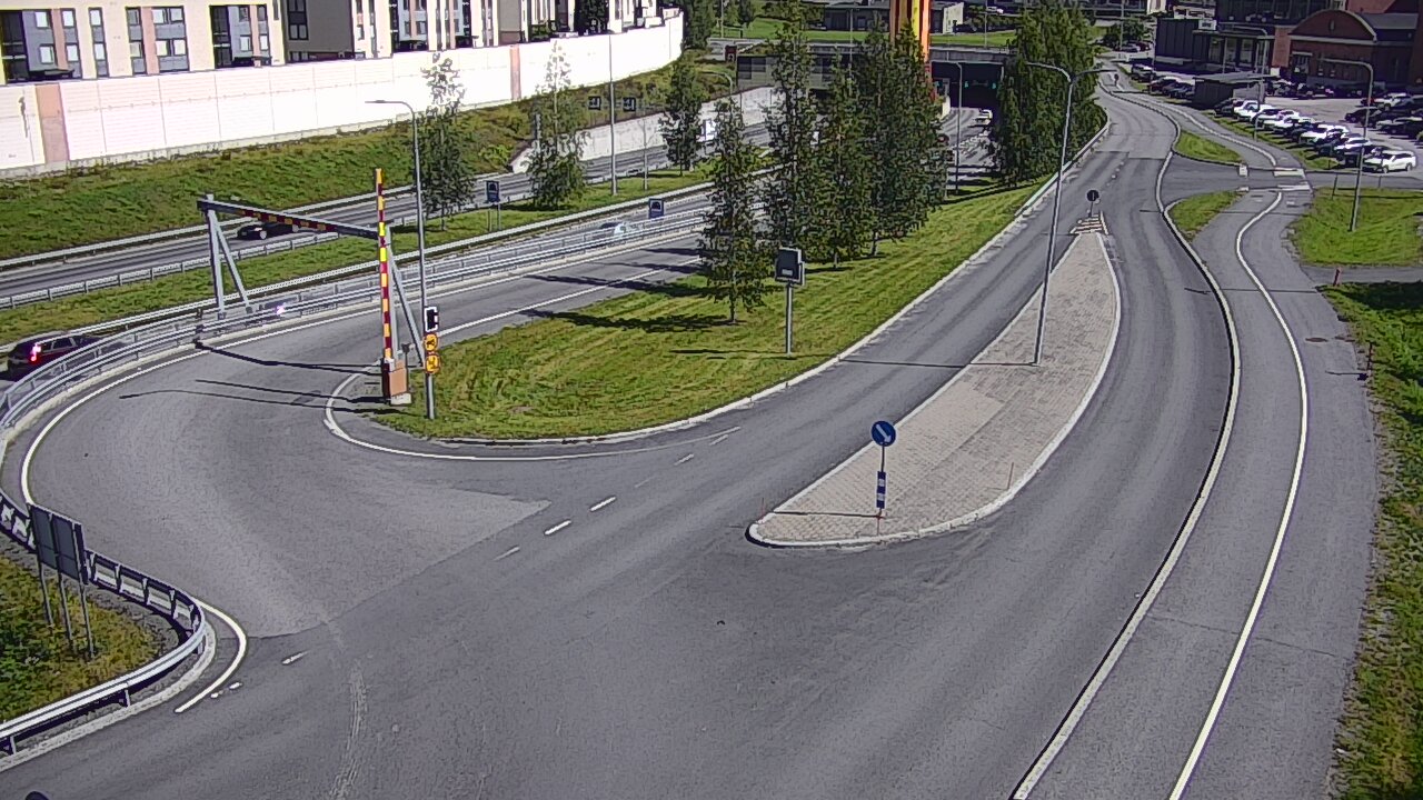 Kelikamerat Kuva Tie 12 Tampere, Rantatunnelin ramppi, länsi, Tampere, Pirkanmaa