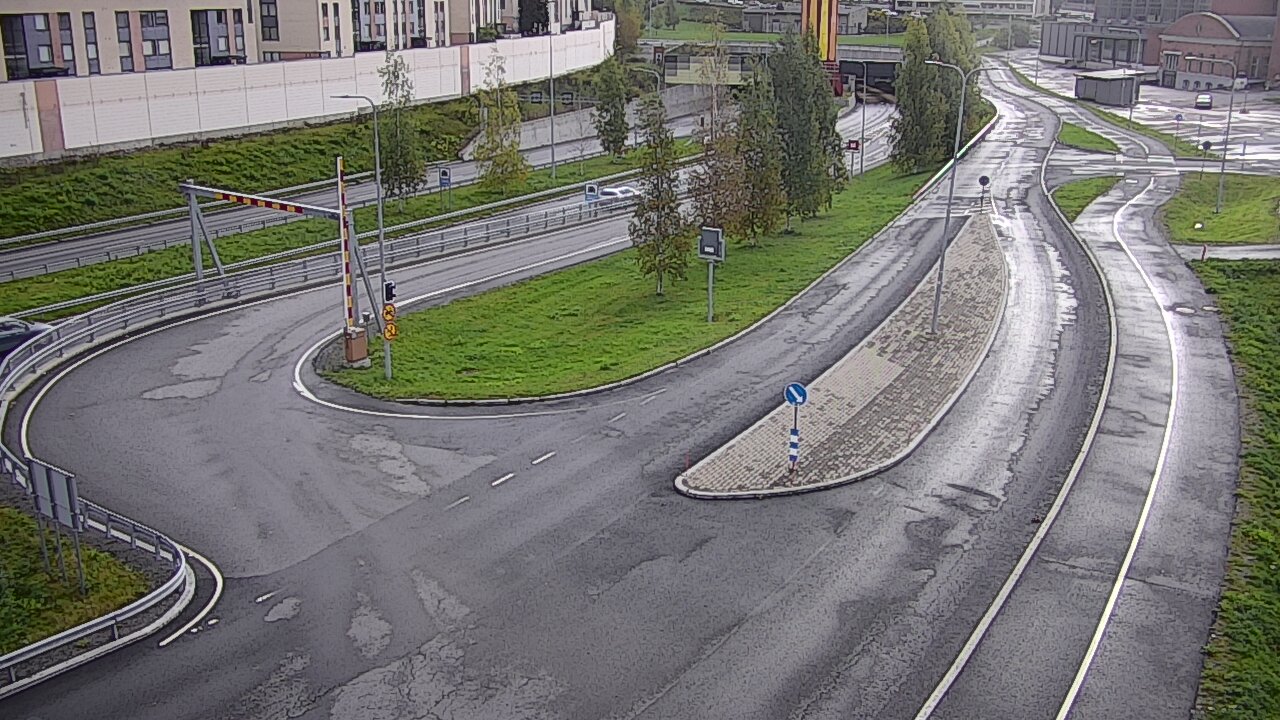 Weather Camera Image Väg 12 Tammerfors, Rantatunneli ramppi, väst, Tampere, Pirkanmaa