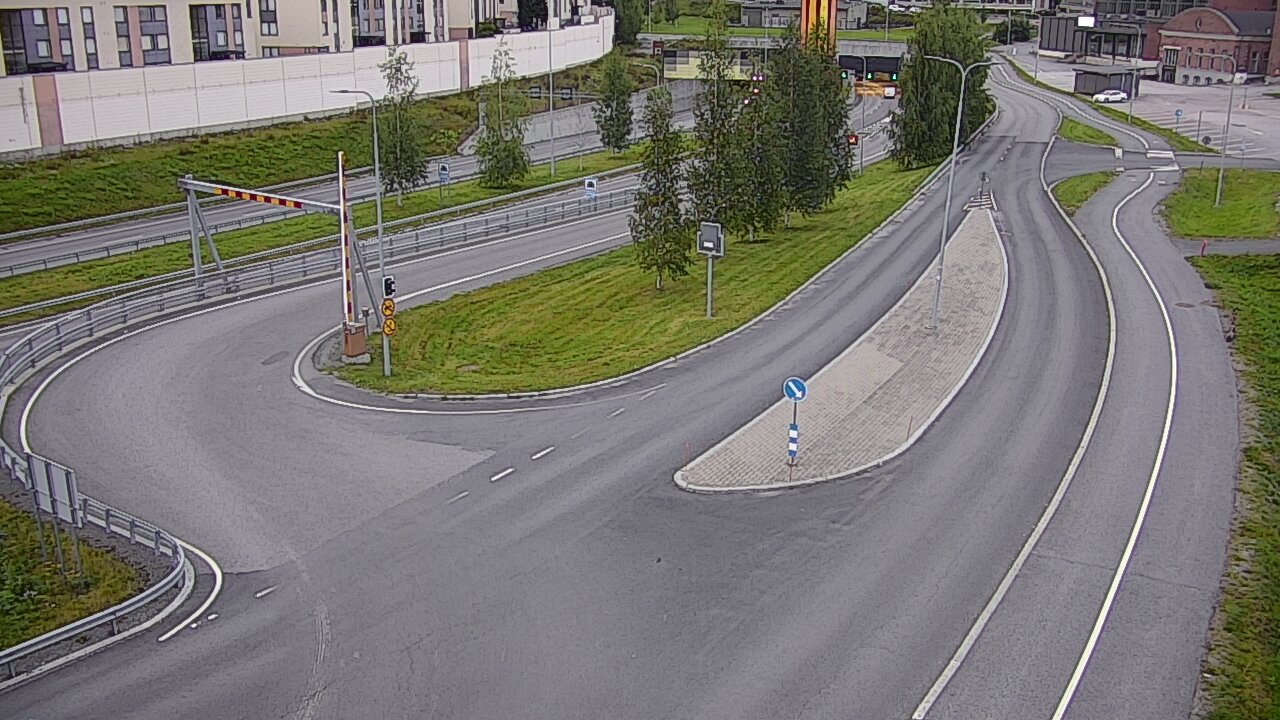 Weather Camera Image Väg 12 Tammerfors, Rantatunneli ramppi, väst, Tampere, Pirkanmaa