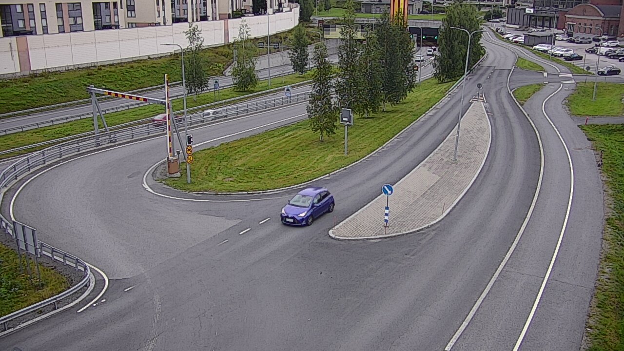 Weather Camera Image Väg 12 Tammerfors, Rantatunneli ramppi, väst, Tampere, Pirkanmaa
