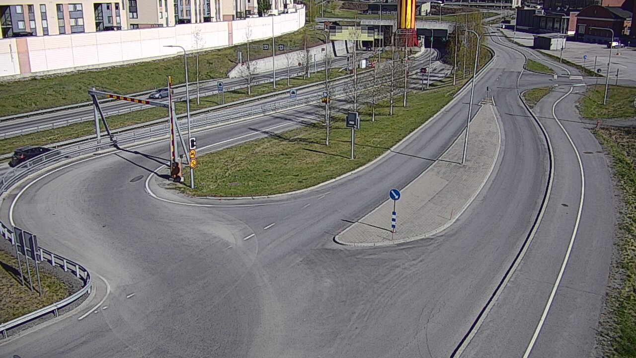 Weather Camera Image Road 12 Tampere, Rantatunnelin ramppi, west, Tampere, Pirkanmaa