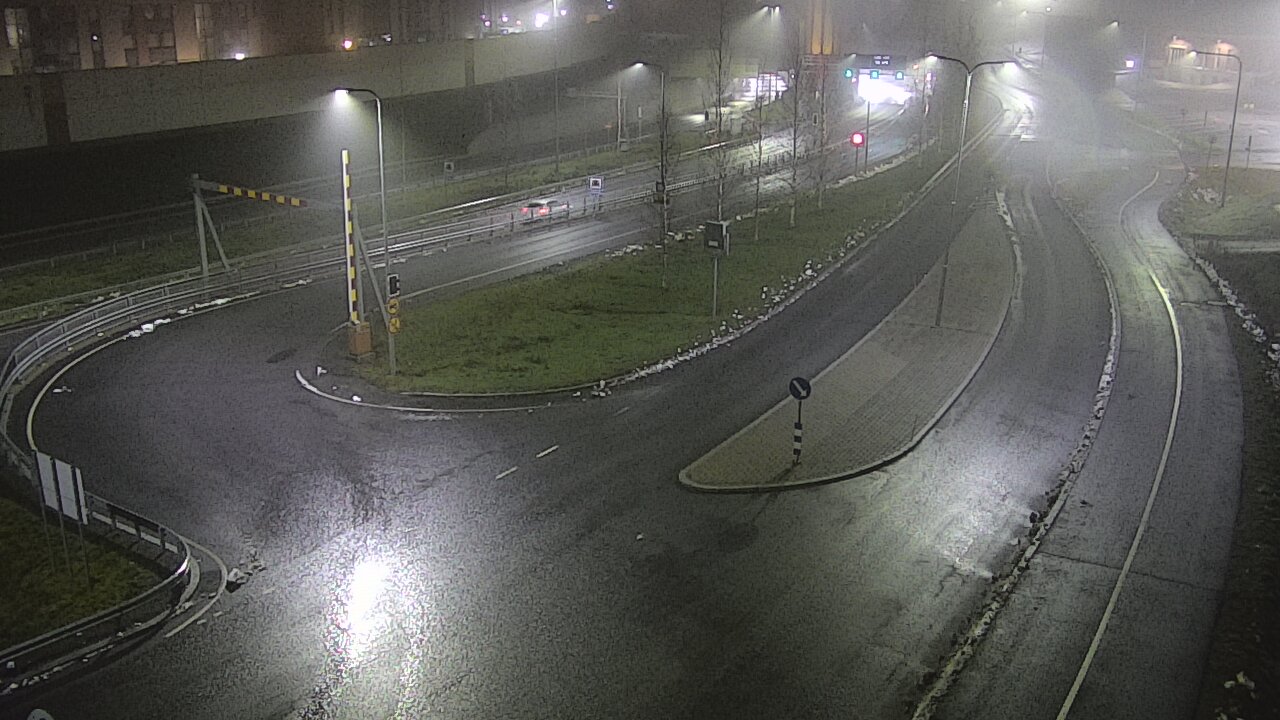Weather Camera Image Väg 12 Tammerfors, Rantatunneli ramppi, väst, Tampere, Pirkanmaa