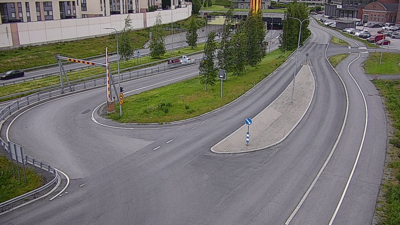 Kelikamerat Kuva Tie 12 Tampere, Rantatunnelin ramppi, länsi, Tampere, Pirkanmaa