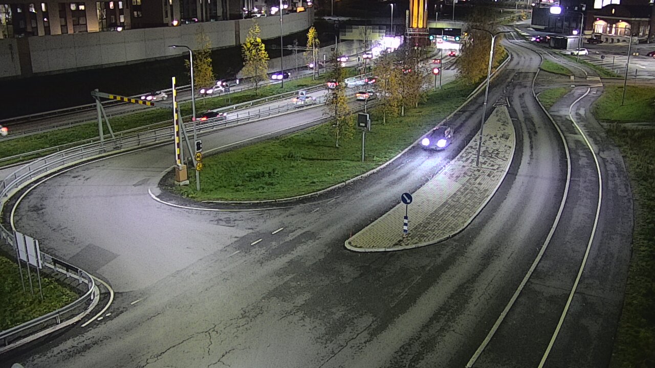 Kelikamerat Kuva Tie 12 Tampere, Rantatunnelin ramppi, länsi, Tampere, Pirkanmaa