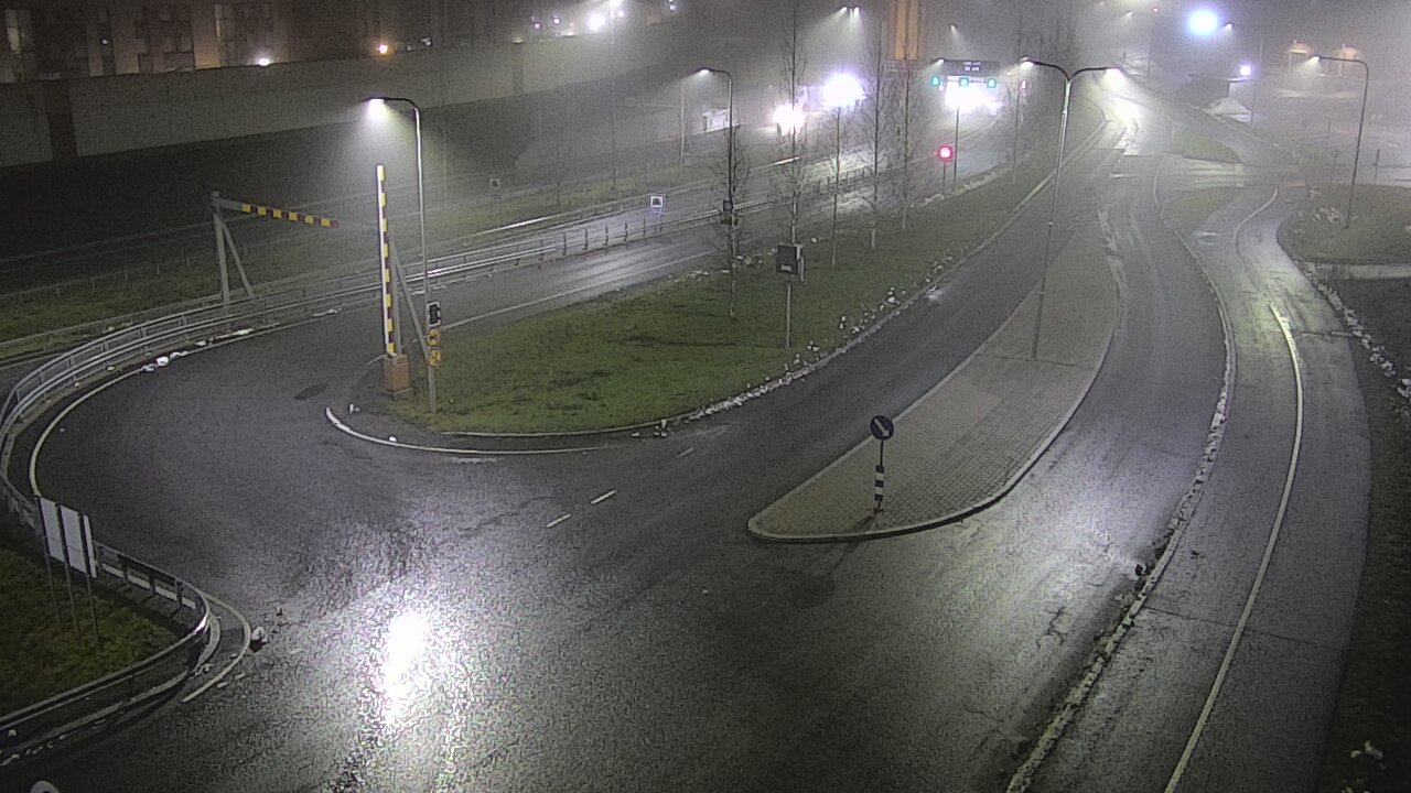 Weather Camera Image Väg 12 Tammerfors, Rantatunneli ramppi, väst, Tampere, Pirkanmaa