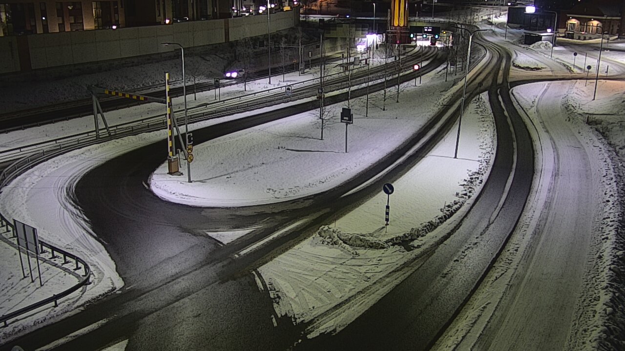 Kelikamerat Kuva Tie 12 Tampere, Rantatunnelin ramppi, länsi, Tampere, Pirkanmaa