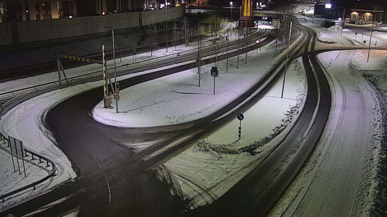 Weather Camera Image Väg 12 Tammerfors, Rantatunneli ramppi, väst, Tampere, Pirkanmaa