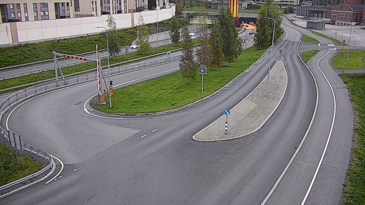 Weather Camera Image Väg 12 Tammerfors, Rantatunneli ramppi, väst, Tampere, Pirkanmaa