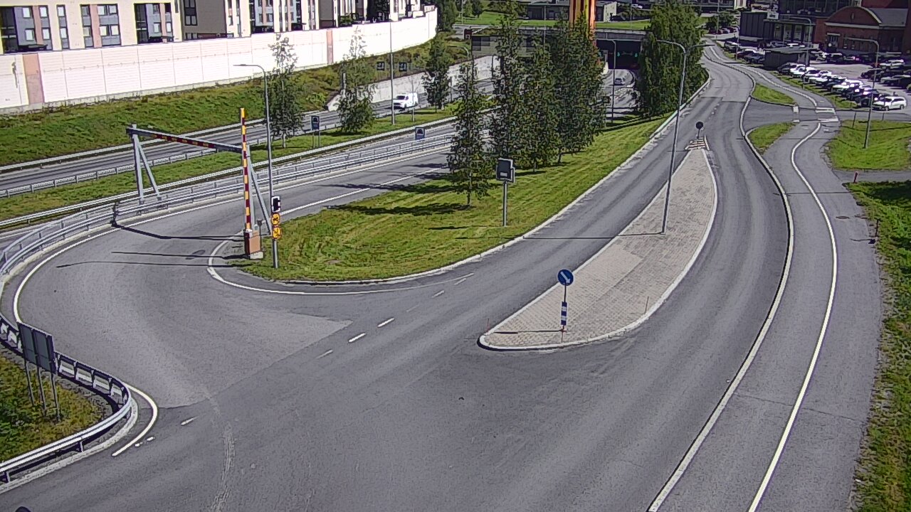 Kelikamerat Kuva Tie 12 Tampere, Rantatunnelin ramppi, länsi, Tampere, Pirkanmaa