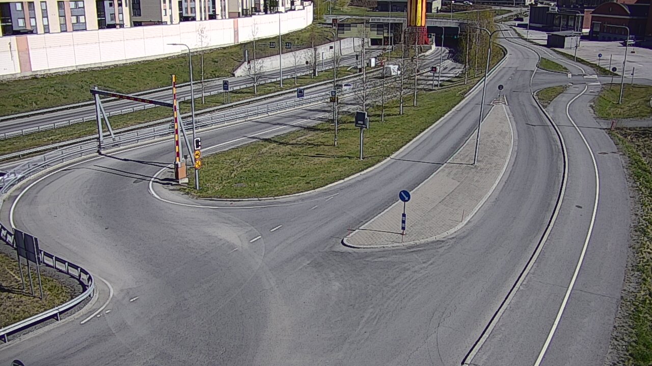 Weather Camera Image Road 12 Tampere, Rantatunnelin ramppi, west, Tampere, Pirkanmaa