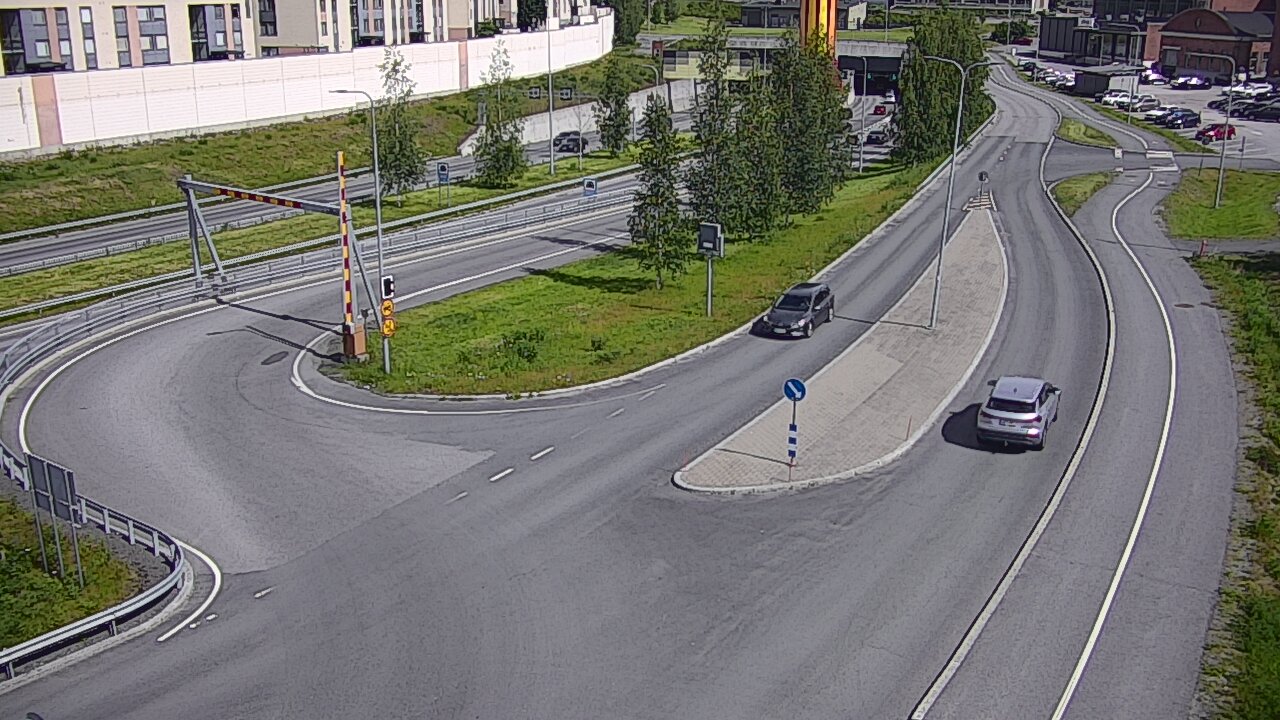 Kelikamerat Kuva Tie 12 Tampere, Rantatunnelin ramppi, länsi, Tampere, Pirkanmaa