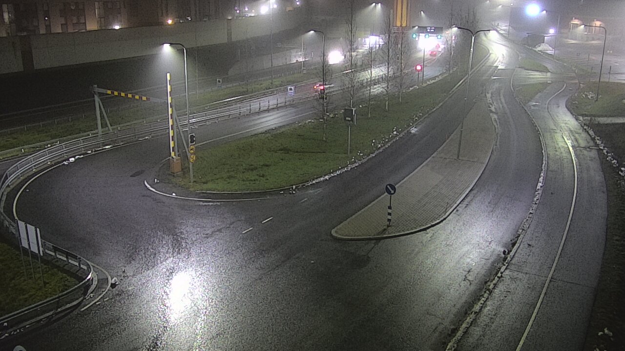Weather Camera Image Väg 12 Tammerfors, Rantatunneli ramppi, väst, Tampere, Pirkanmaa