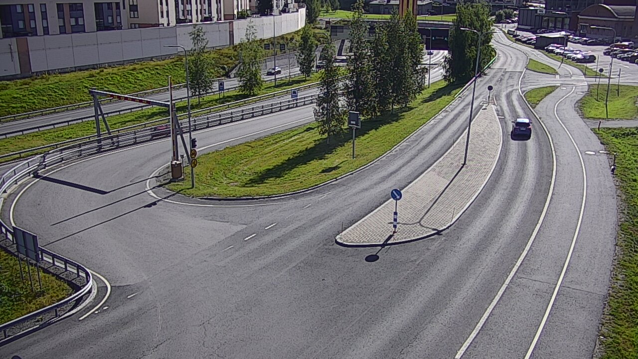 Kelikamerat Kuva Tie 12 Tampere, Rantatunnelin ramppi, länsi, Tampere, Pirkanmaa