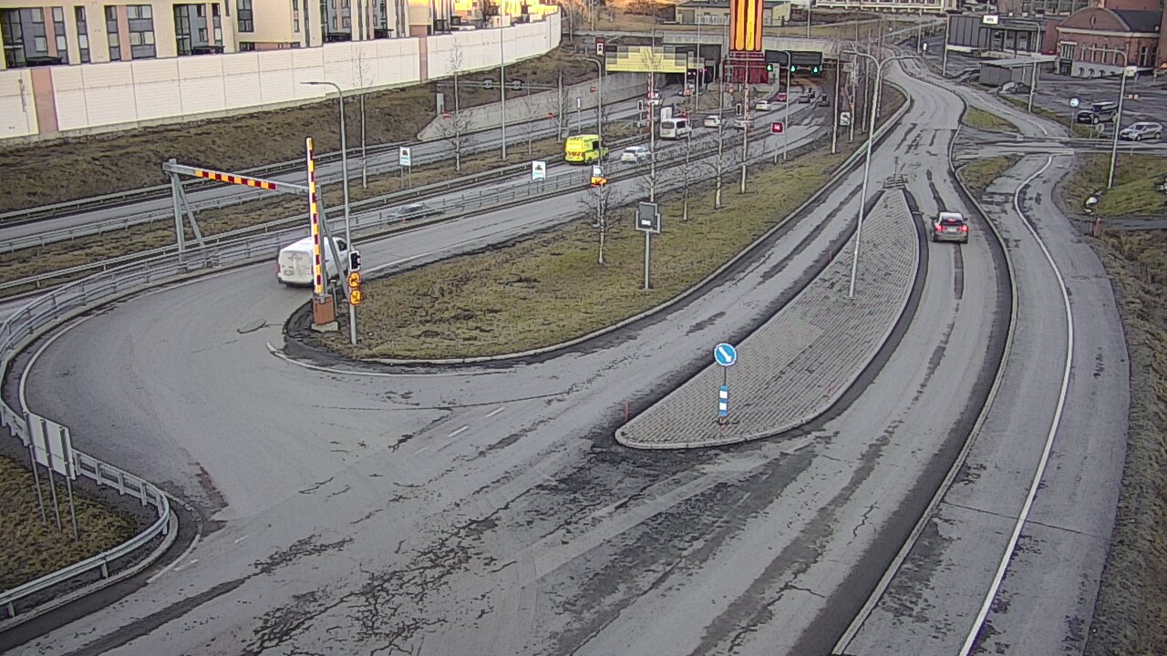 Kelikamerat Kuva Tie 12 Tampere, Rantatunnelin ramppi, länsi, Tampere, Pirkanmaa