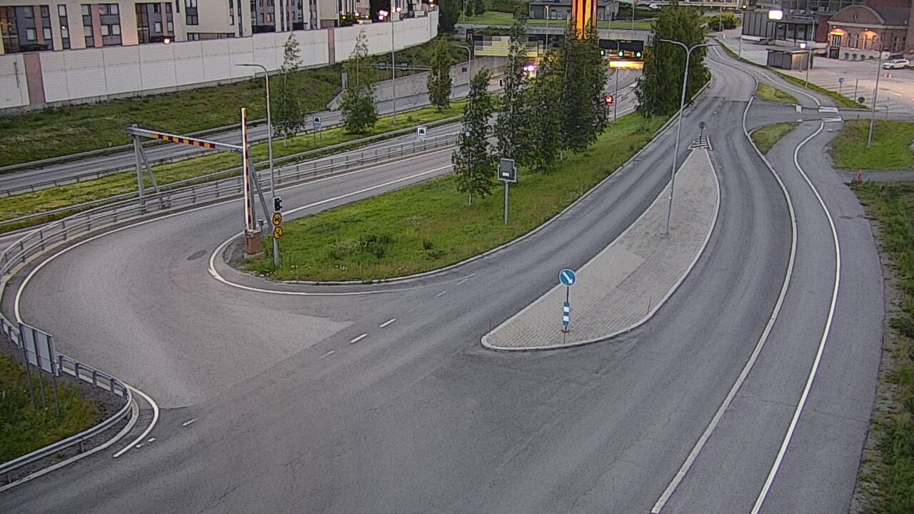 Kelikamerat Kuva Tie 12 Tampere, Rantatunnelin ramppi, länsi, Tampere, Pirkanmaa