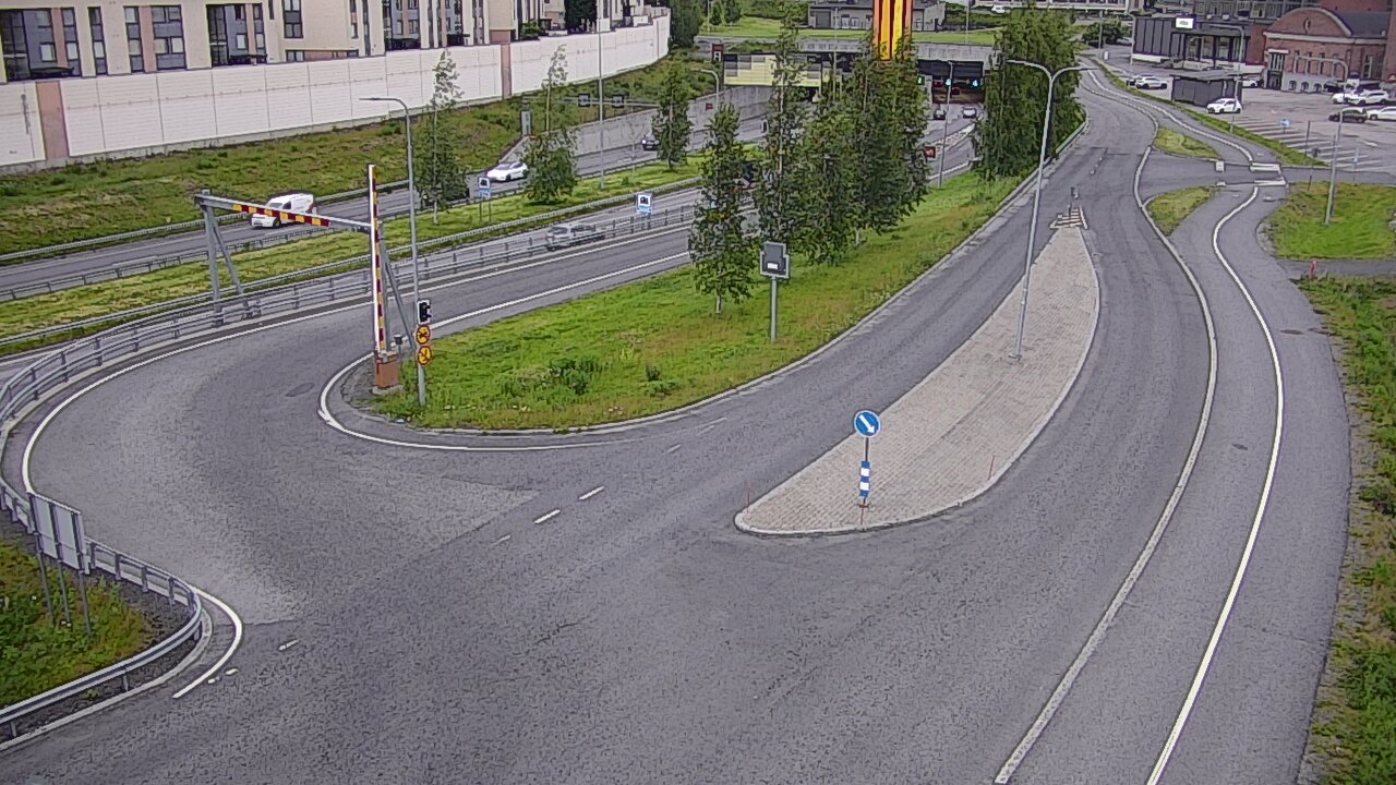 Kelikamerat Kuva Tie 12 Tampere, Rantatunnelin ramppi, länsi, Tampere, Pirkanmaa