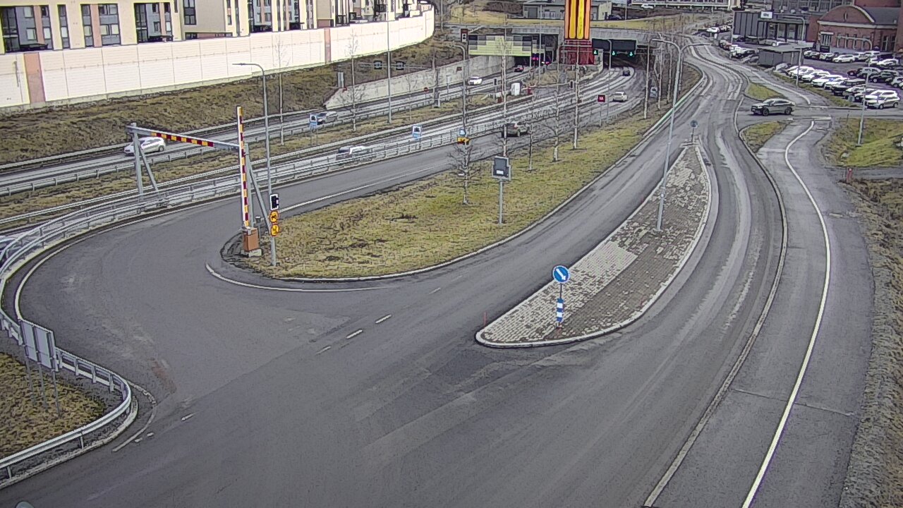 Kelikamerat Kuva Tie 12 Tampere, Rantatunnelin ramppi, länsi, Tampere, Pirkanmaa