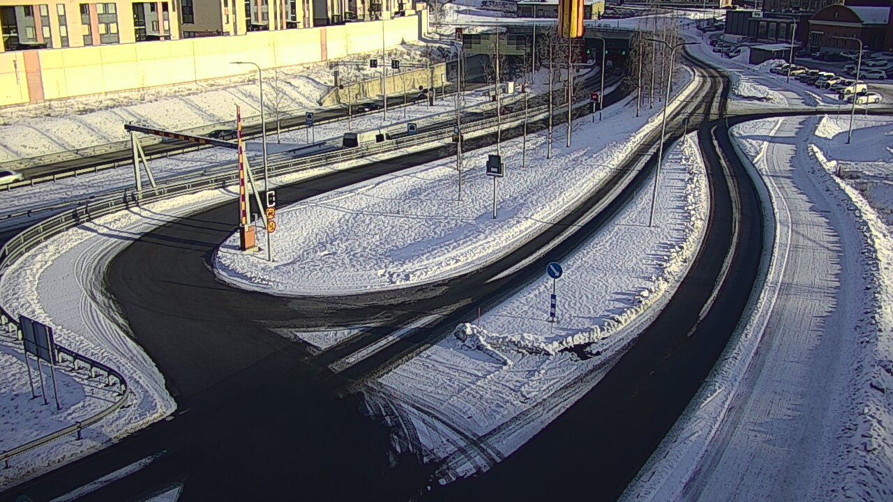 Kelikamerat Kuva Tie 12 Tampere, Rantatunnelin ramppi, länsi, Tampere, Pirkanmaa