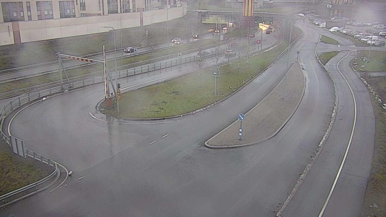 Weather Camera Image Väg 12 Tammerfors, Rantatunneli ramppi, väst, Tampere, Pirkanmaa