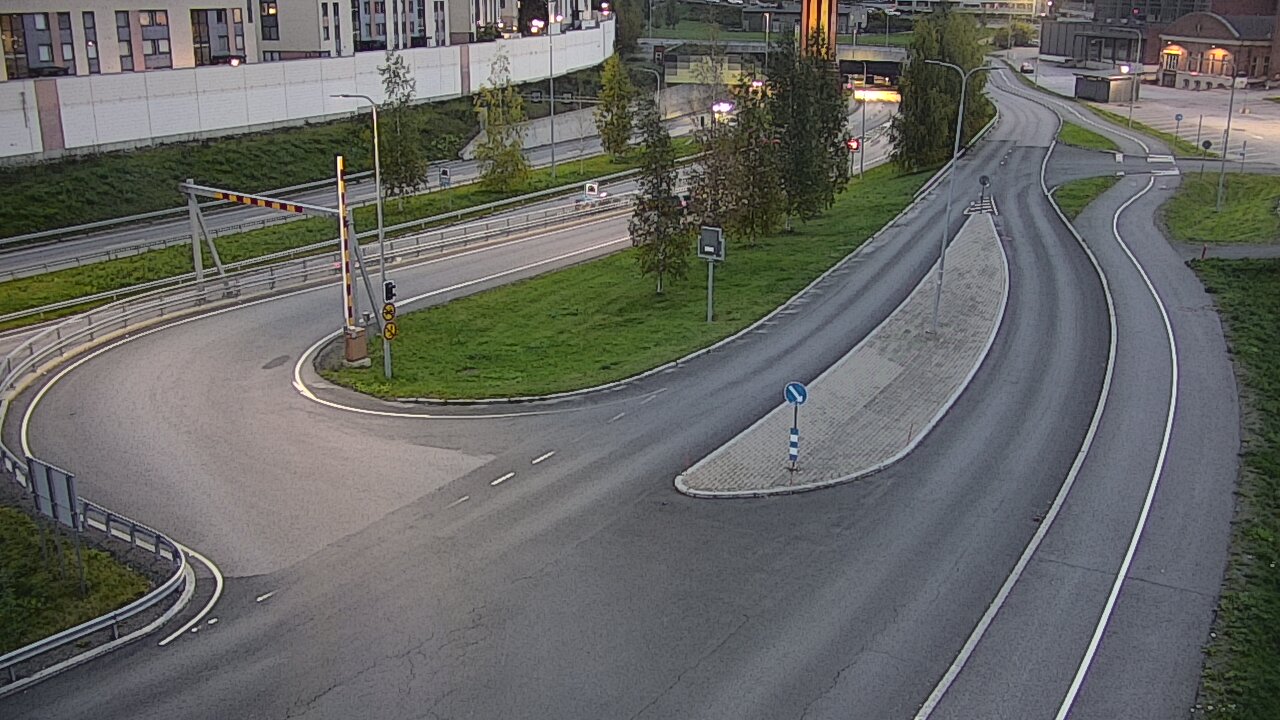 Weather Camera Image Väg 12 Tammerfors, Rantatunneli ramppi, väst, Tampere, Pirkanmaa