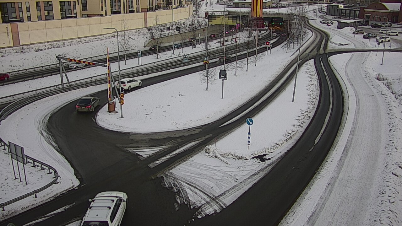 Kelikamerat Kuva Tie 12 Tampere, Rantatunnelin ramppi, länsi, Tampere, Pirkanmaa