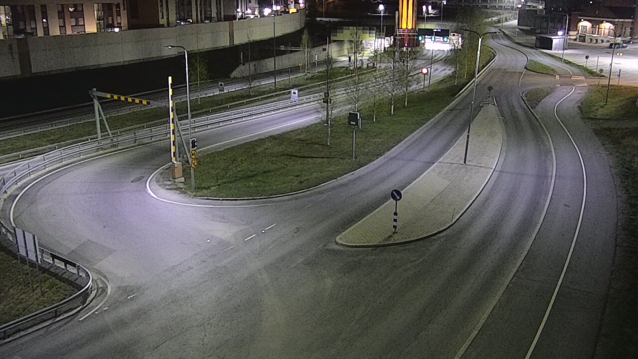 Weather Camera Image Road 12 Tampere, Rantatunnelin ramppi, west, Tampere, Pirkanmaa